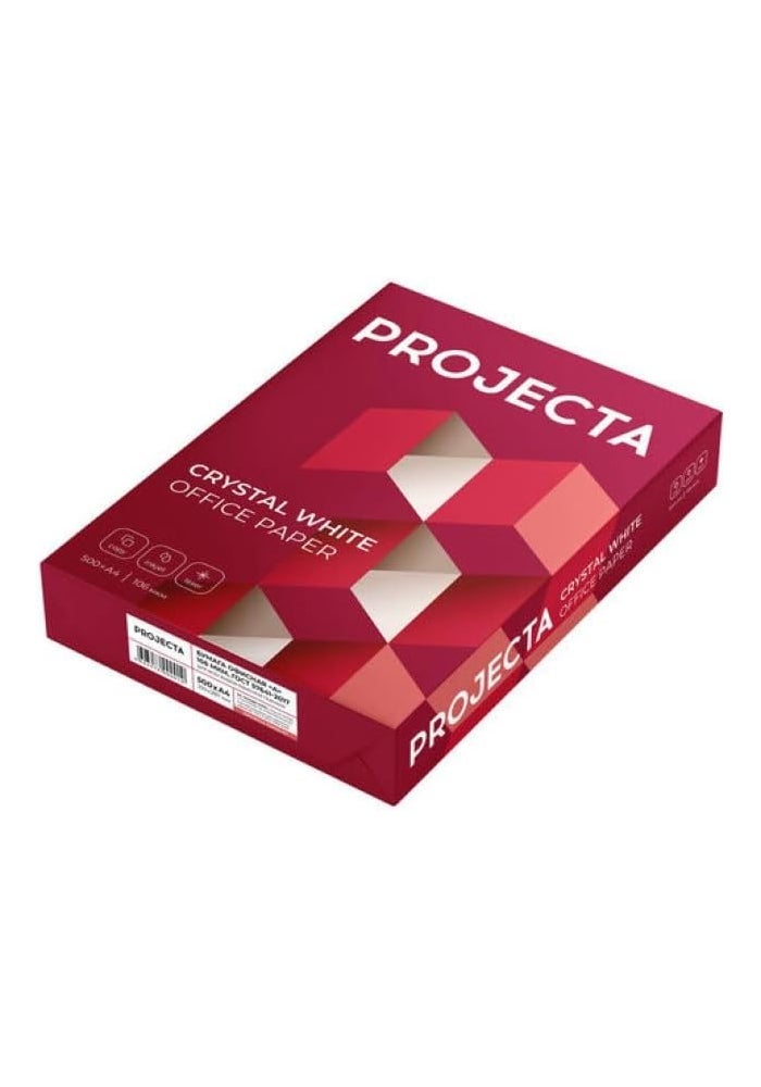 Projecta Ultra A4 Crystal White Office Paper - 80 GSM, 500 Sheets - Image 2