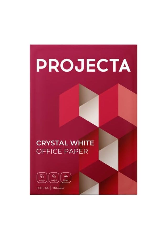 Projecta Ultra A4 Crystal White Office Paper - 80 GSM, 500 Sheets - Image 4