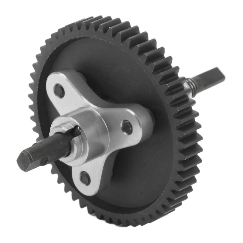 54T Spur Gear Complete Slipper Clutch Aluminum Steel Differential Slipper Clutch Assembly for Traxxas Slash 1/10 RC Cars Silver - Image 3