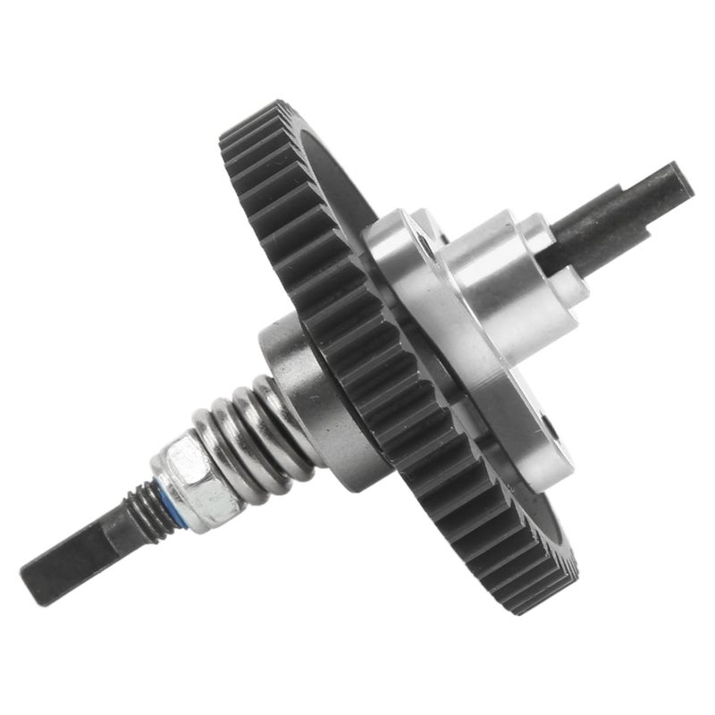 54T Spur Gear Complete Slipper Clutch Aluminum Steel Differential Slipper Clutch Assembly for Traxxas Slash 1/10 RC Cars Silver - Image 2