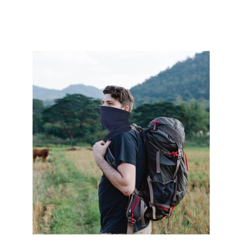 SOLARAE Face Cover Scarf, 6 PCS Multifunctional Headwear Bandana Sun UV Protection Face Masks, Neck Gaiter, Scarf Sunscreen Breathable Bandana, Sun Protection Cycling Running for Men Women - Image 5