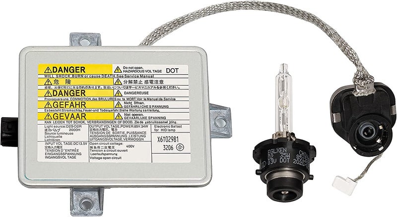 Boine Xenon HID Headlight Ballast with Igniter, D2S Bulb Assembly Module Compatible with 2002-2005 Acura TL / TSX/ TL Type-S, 04-06 Mazda 3, 04-09 Honda S2000 Replaces W3T10471 X6T02971 - Image 1