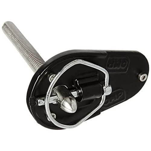 OMP Hood Pin, 10 mm OD x 4 in Long, Aluminum, Natural, Pair - Image 2