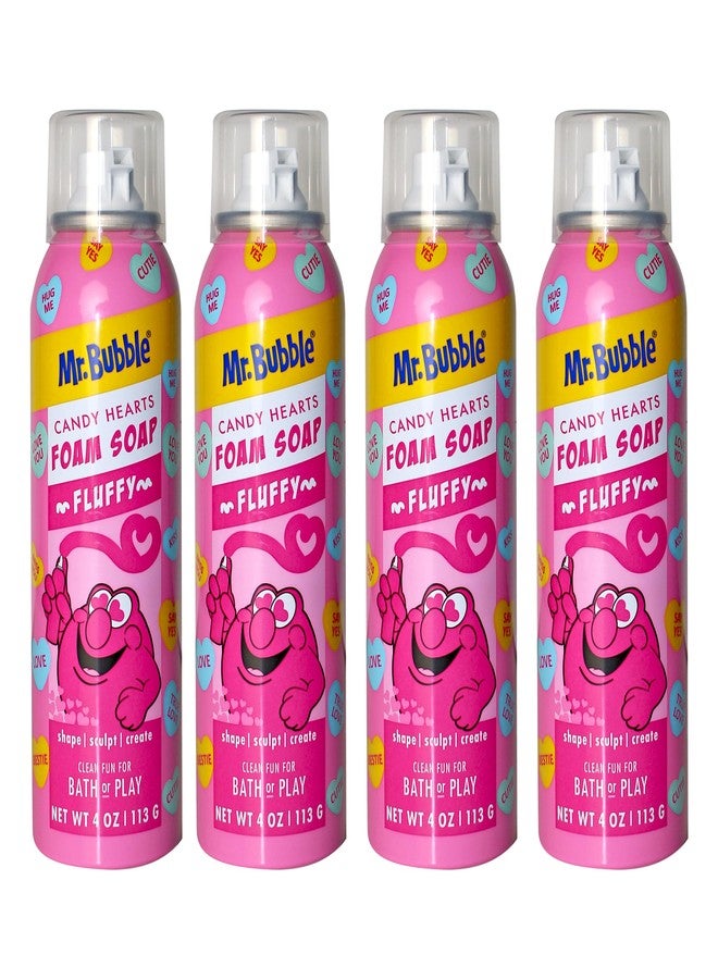 Mr. Bubble The Village Company Limited Edition Foam Soap, Strawberry Candy Scent, Cleans and Moisturizes, Paraben-Free, 4 oz, Pack of 4 - Image 1