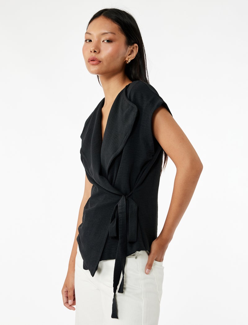 KOTON Double-Breasted Blouse - Image 1