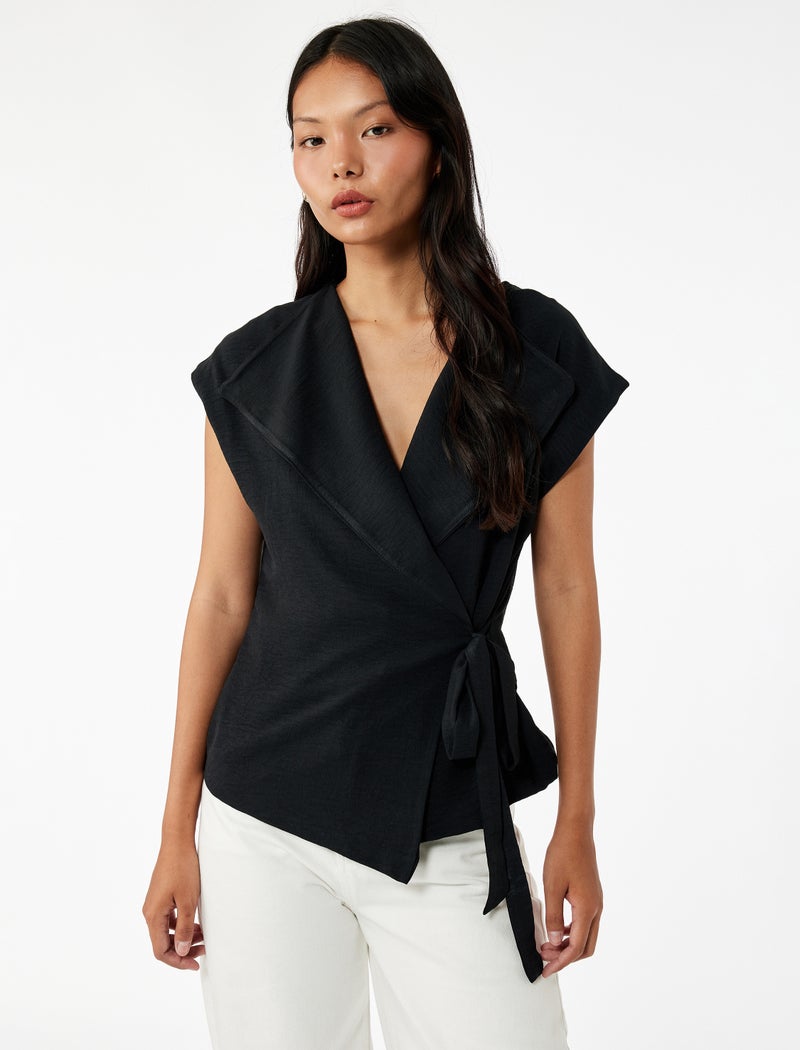 KOTON Double-Breasted Blouse - Image 2