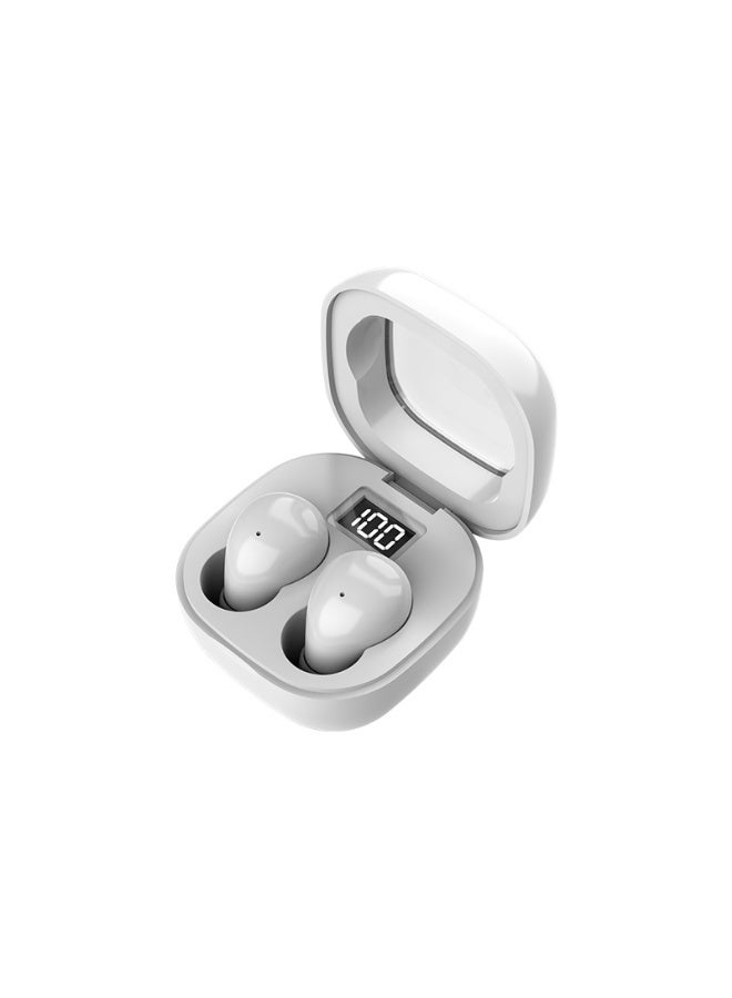 Headphones New in-ear Design Running Earphone HIFI Stereo Noise Reduction Wireless Earbuds White Beige Black - Image 1