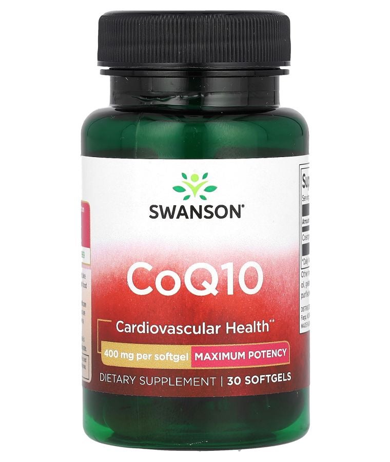 CoQ10 Maximum Potency 400 mg 30 Softgels