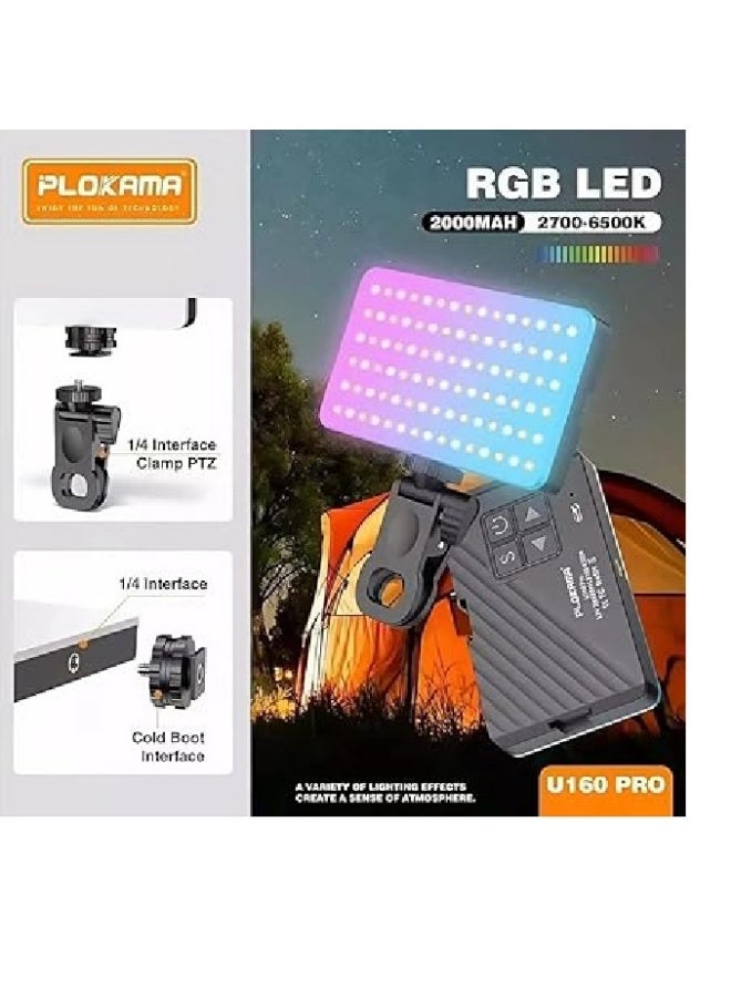 PLOKAMA LED photography lighting, mobile ring light, mobile photography U160 PRO - Image 1