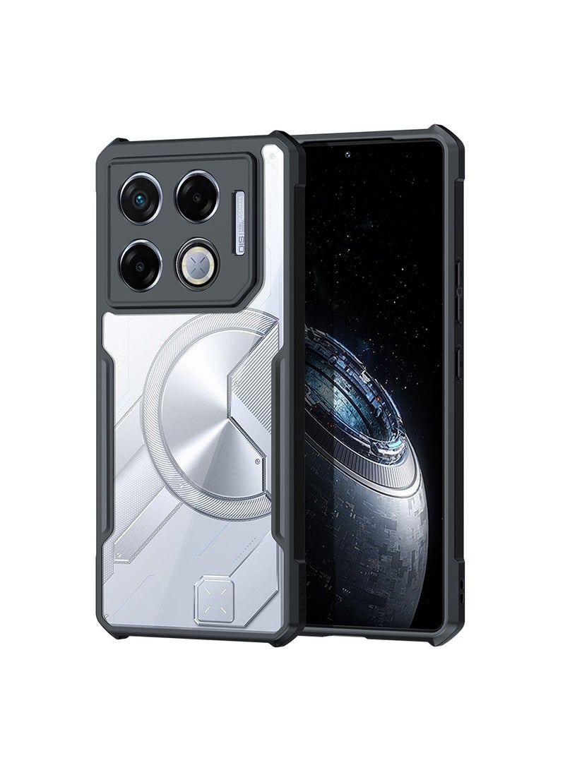 عام متوافقة مع حالة هاتف Infinix GT 20 Pro، هاتف شفاف جديد من Transsion مع وسادة هوائية مضادة للسقوط - Image 1