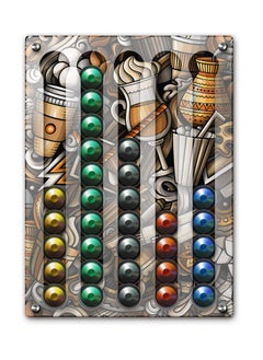 Generic COFFEE FRAME Wall-mounted coffee capsules organizer - 50 capsules  - Image 1