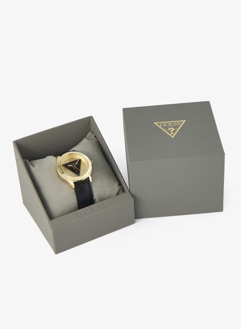 GUESS Women Analogue Quartz Watch with Leather Strap GW0744L2 - Image 5