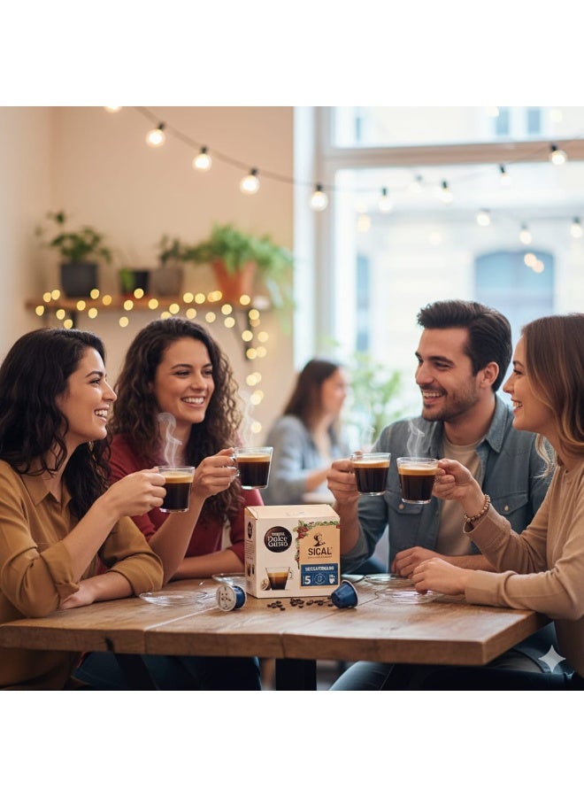 Dolce Gusto SICAL Decaffeinated Capsules – Intensity 5 - Image 3