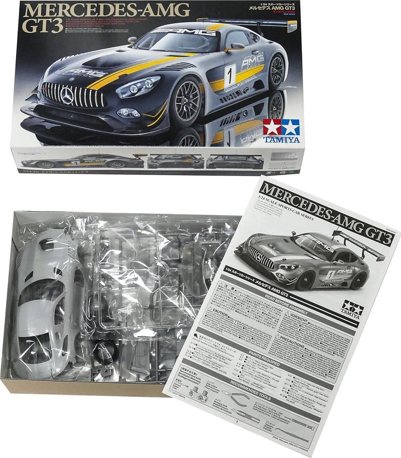 Tamiya 24345 MercedesAMG GT3 124 Scale kit - Image 3