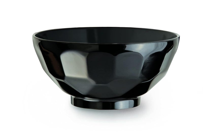 RB-122-BK-EC Melamine Serving Bowl, 11 Ounce, Black (Set of 4)