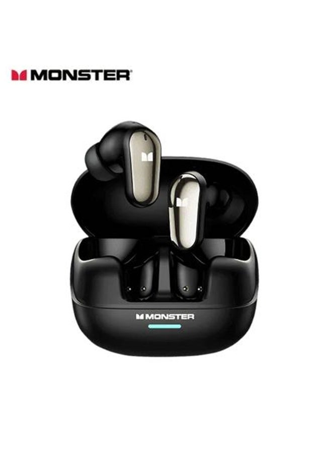 Monster MQT52 TWS Bluetooth 5.4 Earphones Gaming Noise Reduction Headphones Running Sports Earbuds Low Latency HD Call Headset - Image 1
