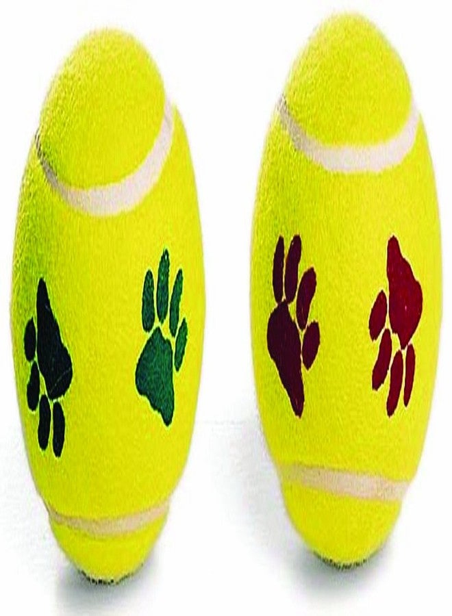 Ethical Pet Products Paw Print Tennis Balls Spot Pp Mint Tennis Balls-2Pk Toys