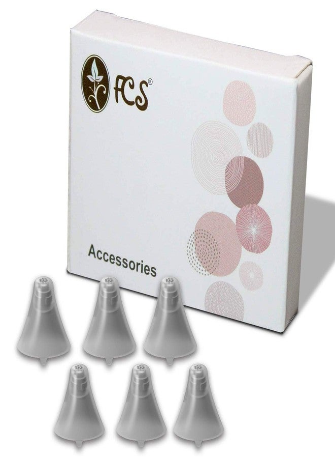 عبوة من 6 أغطية نقر من FCS لسماعات Siemens Signia Run Click-CIC (مغلقة - صغيرة جدًا)