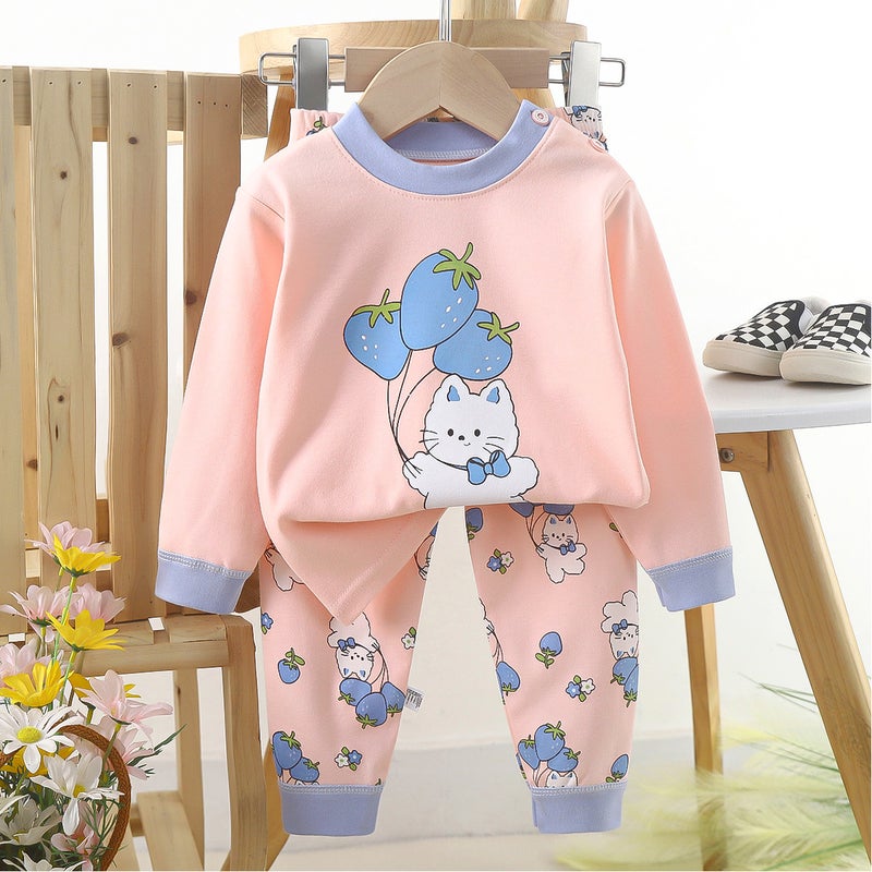 Kids Cotton Thermal Underwear Set