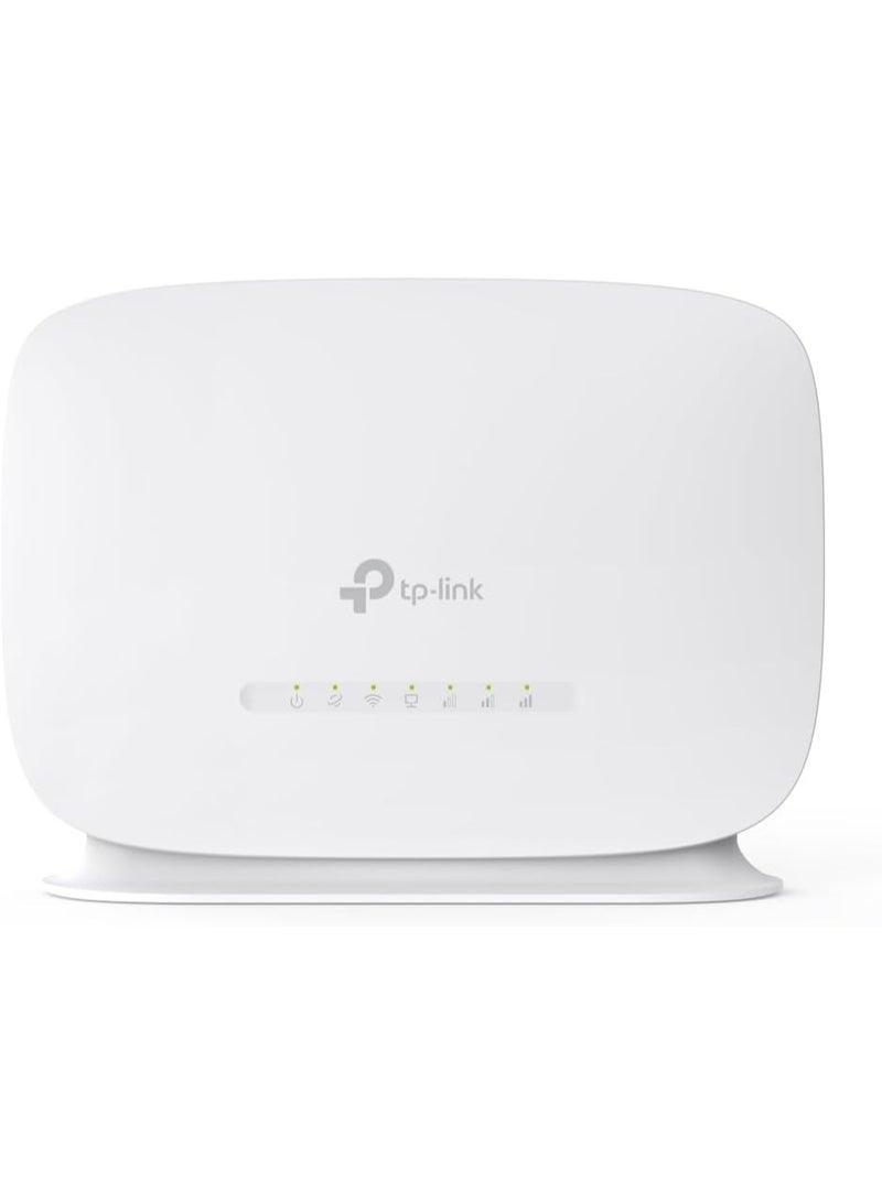 TP-Link TL-MR105 N300Mbps WiFi 4G Router, 4G Cat4 LTE Network, Ethernet Port, 4G Router with Sim Slot, Mobil WiFi Router, Sim Card Router, TP-Link WiFi Router, External Antenna Ports, Plug & Play - Image 4
