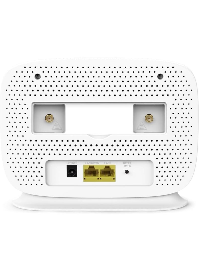 TP-Link TL-MR105 N300Mbps WiFi 4G Router, 4G Cat4 LTE Network, Ethernet Port, 4G Router with Sim Slot, Mobil WiFi Router, Sim Card Router, TP-Link WiFi Router, External Antenna Ports, Plug & Play - Image 5