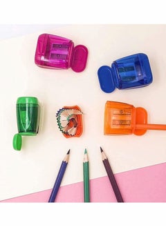 Y&D 4 Pcs Pencil Sharpener Manual Sharpeners Bulk  - Image 3