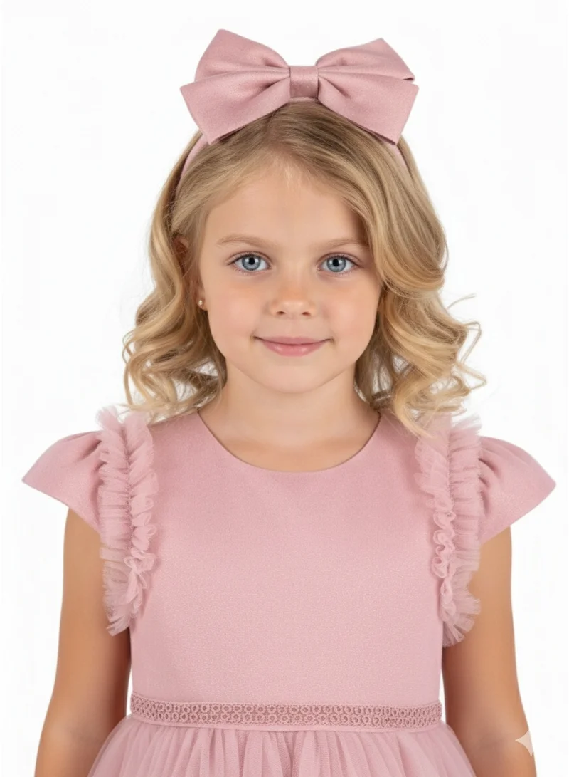 دىدانيالا فستان سهرة تول مكشكش