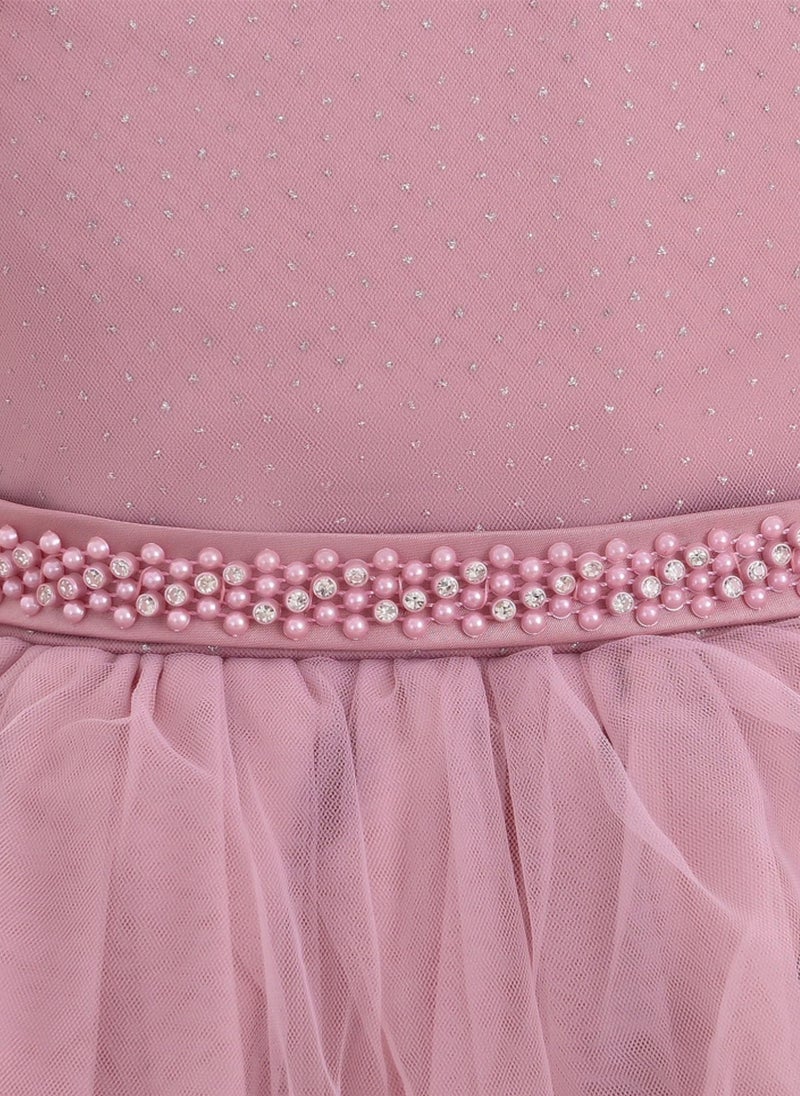 دىدانيالا فستان سهرة تول مكشكش - Image 4