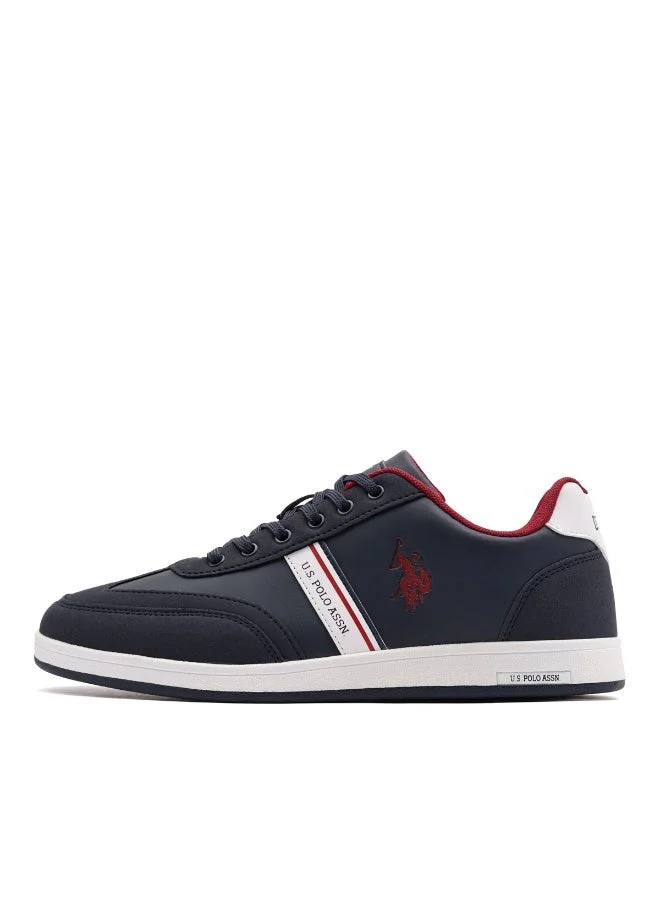 U.S. Polo Assn. Navy Blue U.S. Polo Assn. KARES GLB 5PR Men’s Navy Casual Sneakers | Classic Lace-Up Everyday Shoes  | Best Price UAE