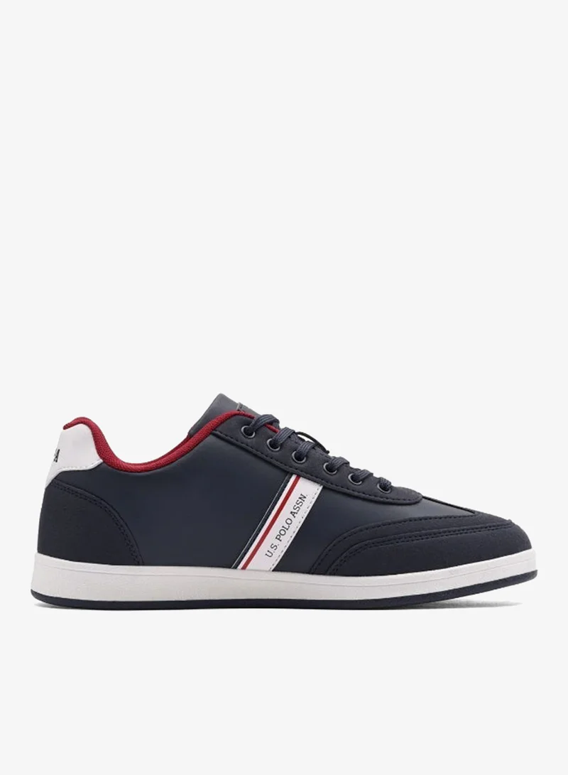 يو اس بولو اسن U.S. Polo Assn. KARES GLB 5PR Men’s Navy Casual Sneakers | Classic Lace-Up Everyday Shoes