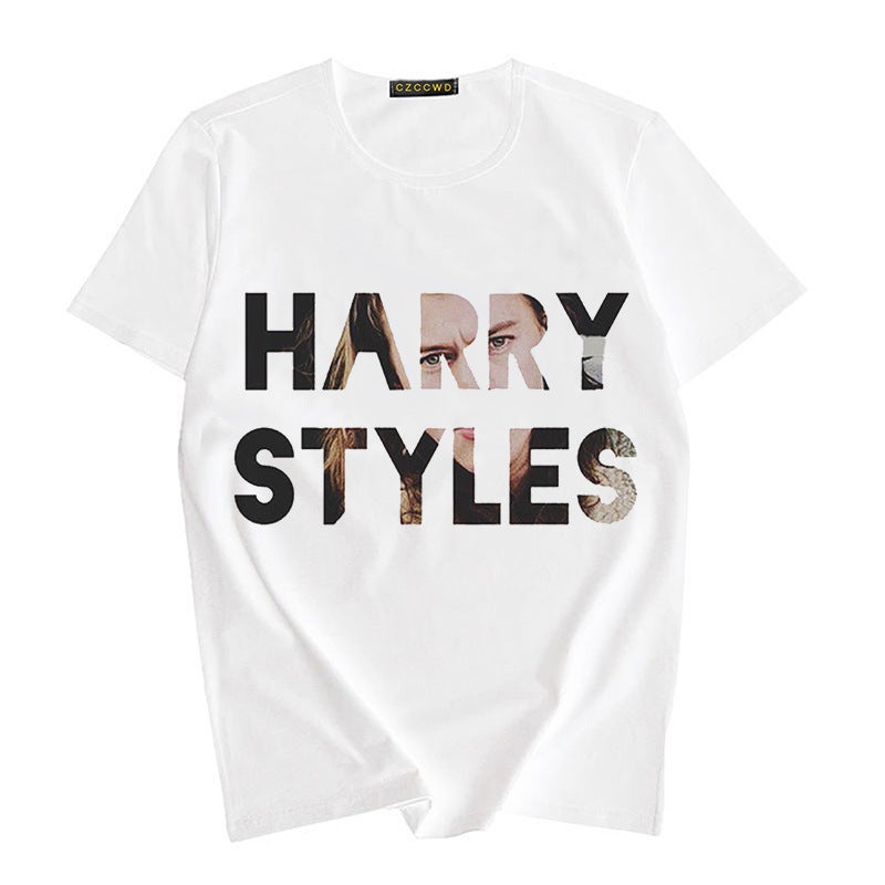 Cross-border supply T-shirt cartoon printed T-shirt women's short-sleeved women's clothing - Image 4