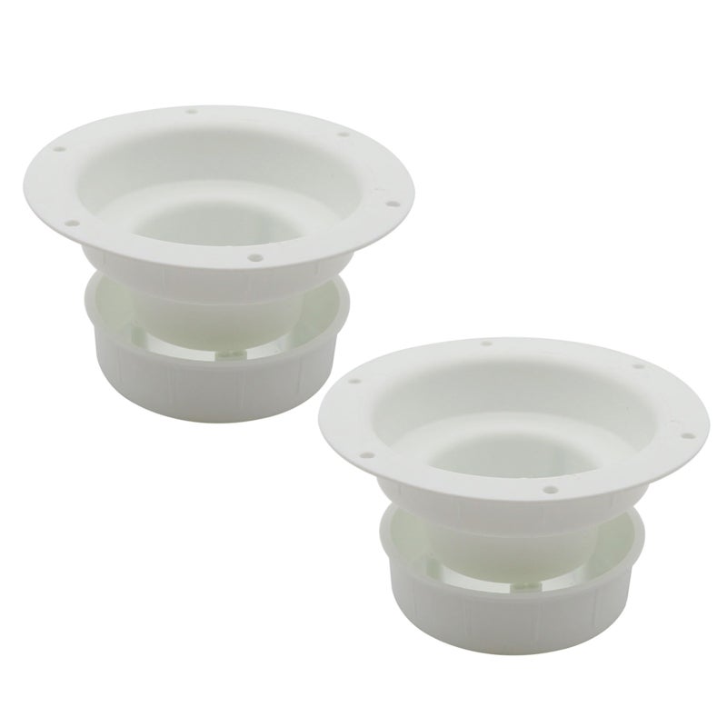 RV Plumbing Vent Caps: White 3.8 Inch ABS UV Durable - Easy To Install Camper Vent Cap for RV Trailer Camper Pipe Replacement - Image 5