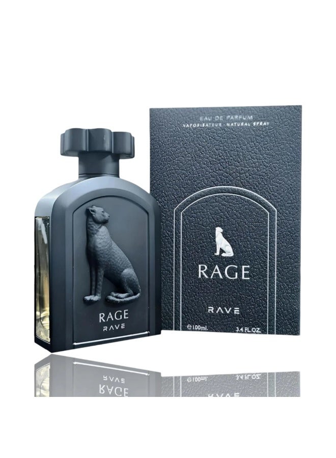 Rage Raig Perfume by Rave Eau de Parfum - Unisex Perfume 100ml - Image 1