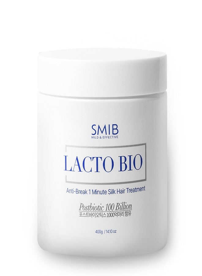 علاج الشعر الحريري SMIB Lactobio 1'Min - تركيبة غنية بـ 100 مليار من البروبيوتيك لشعر ناعم وصحي - يغذي ويحمي - يقوي ويغذي مع عناية متطورة بفروة الرأس - تركيبة كورية (14.10 أونصة) - Image 1