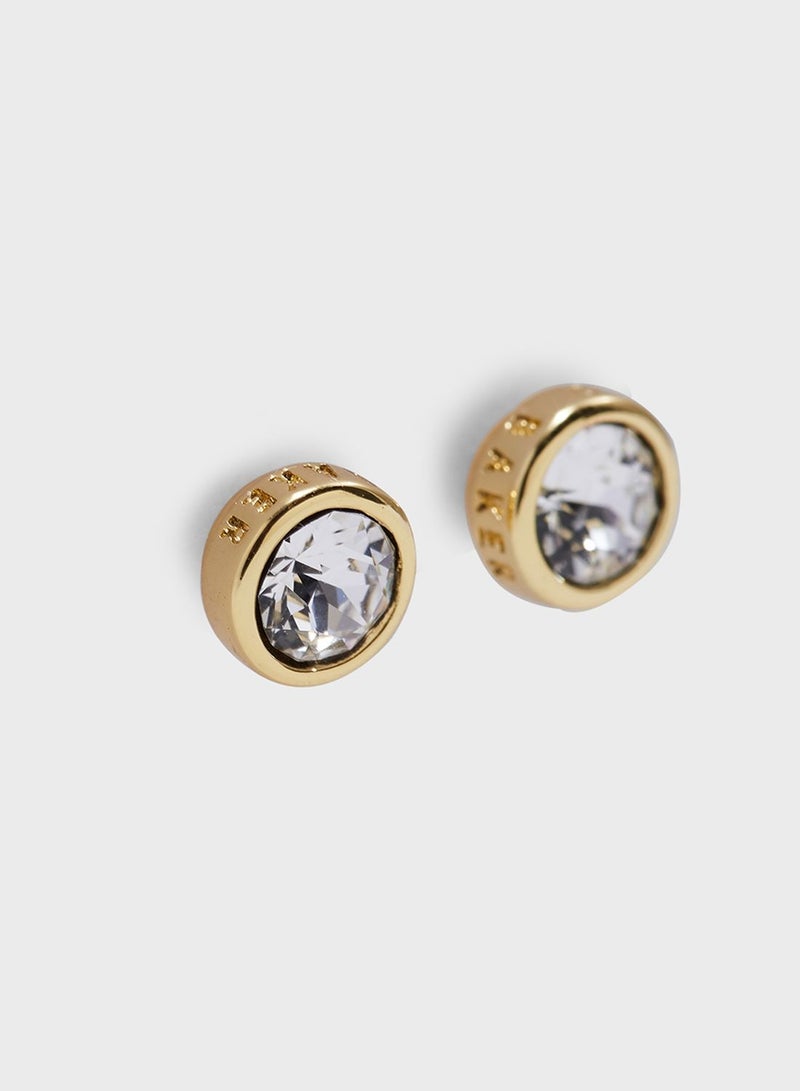 Ted Baker Sinaa Crystal Stud Earrings  - Image 2