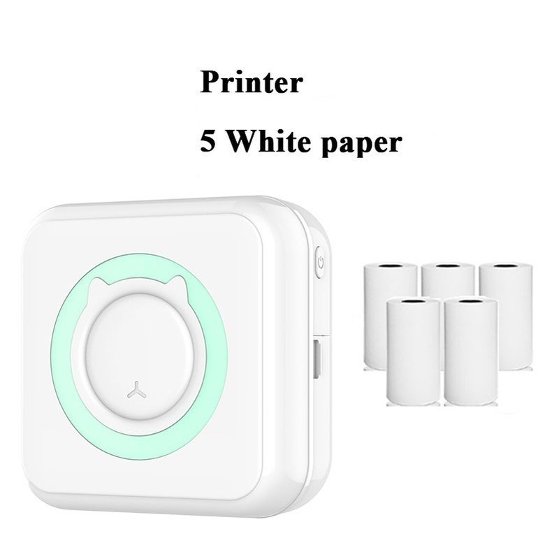 【Fast Shipping】C15 Portable Mini Thermal Printer Pocket Student Error Correction Bluetooth - Image 1