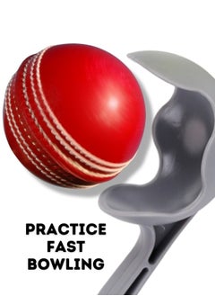 DXGEARS Cricket Ball Thrower Speed Bowling For Batting And Fielding Practice Play With Tennis And Leather Balls Grey Color  - Image 5
