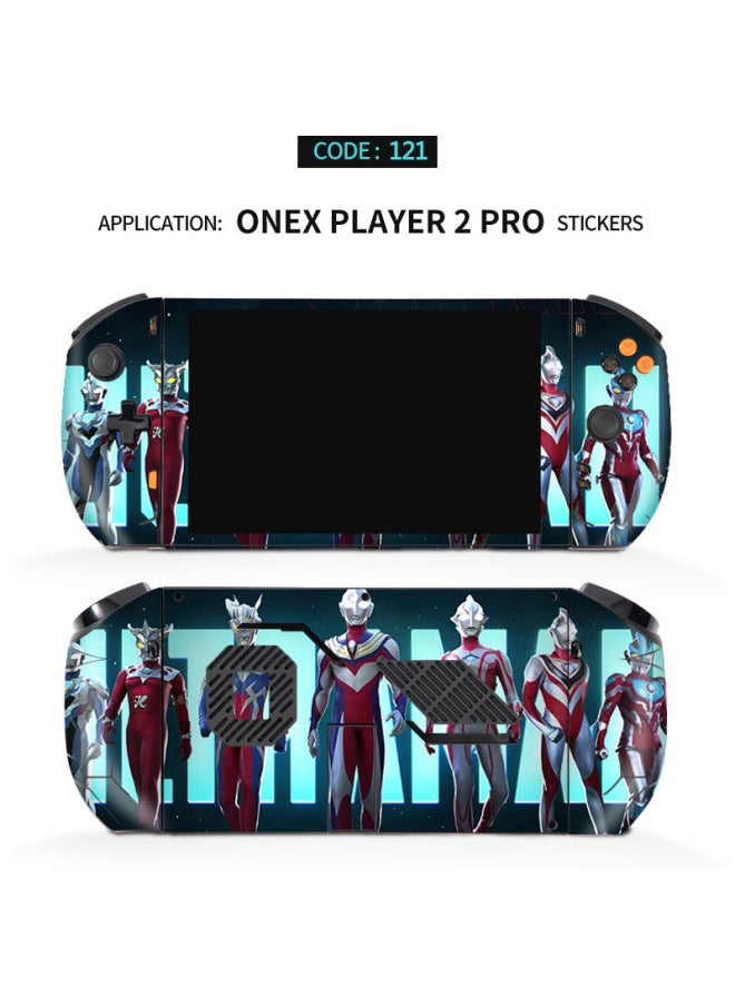 Generic - Applicable To ONE PLAYERS PRO Film No. 1 Handheld Protective Cover Gundam Ultraman Sticker Scratch-resistant Film-Color:121 - Image 1