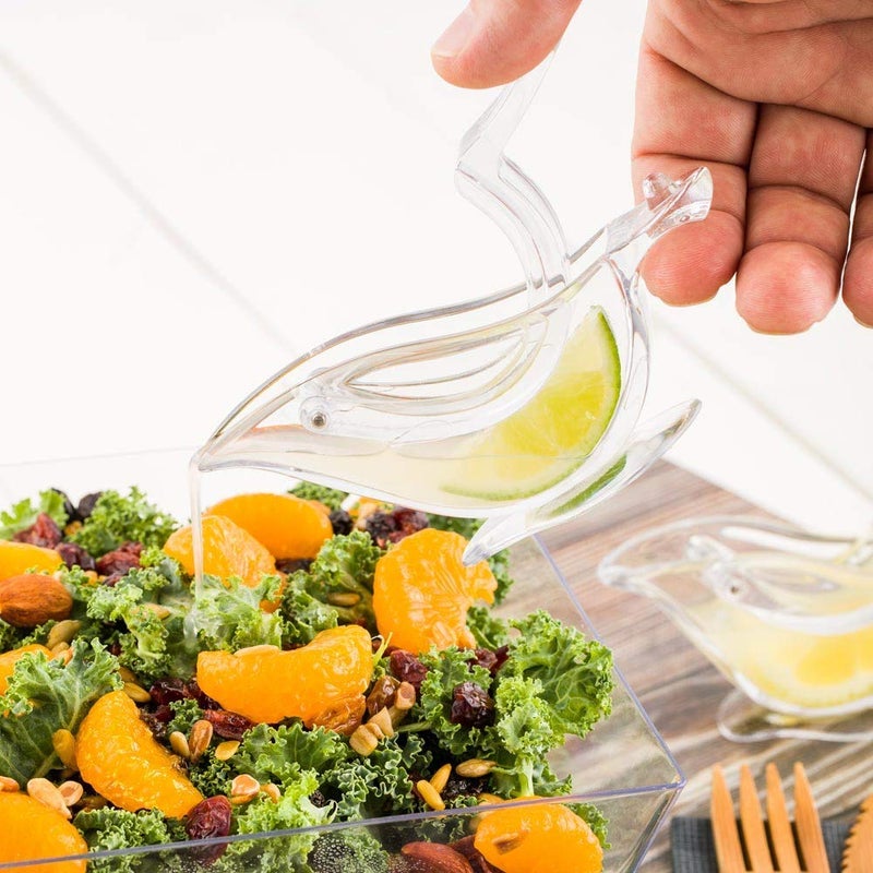 HAPPY BORN Acrylic Manual Lemon and Orange Slice Squeezer Hand Juicer bird lemon squeezer Bar Gadget ABS Hand Squeeze Fruit Machine 1 Pcs - Image 2