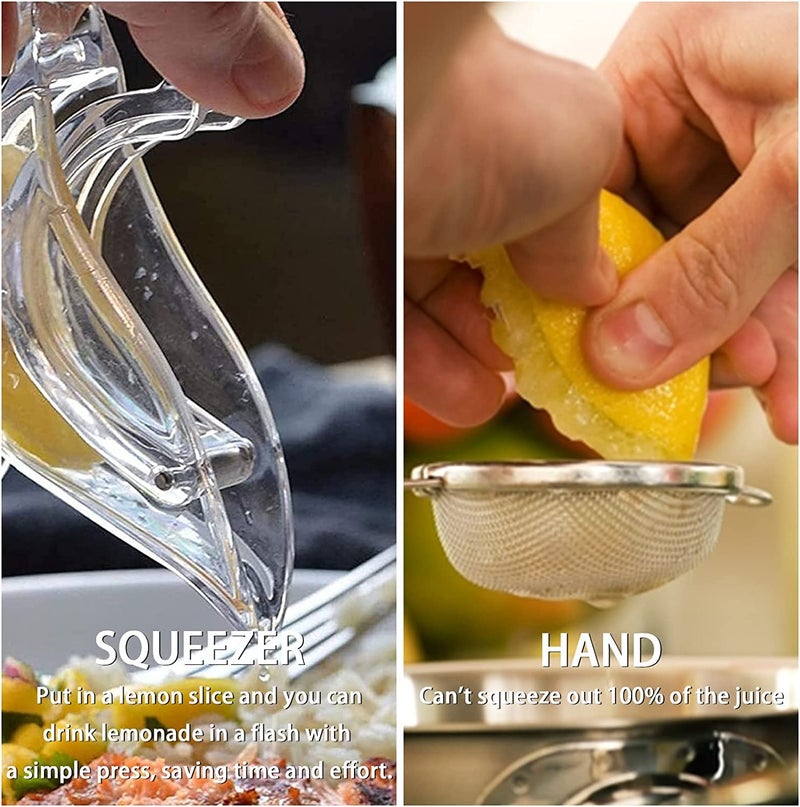 HAPPY BORN Acrylic Manual Lemon and Orange Slice Squeezer Hand Juicer bird lemon squeezer Bar Gadget ABS Hand Squeeze Fruit Machine 1 Pcs - Image 3