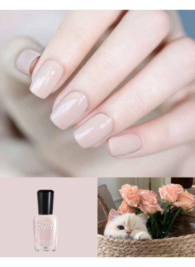 Miss Candy Daily Versatile】viral Commute Nail Polish, Long-lasting Non-bake Peelable Nail Art, 7ml - Image 1