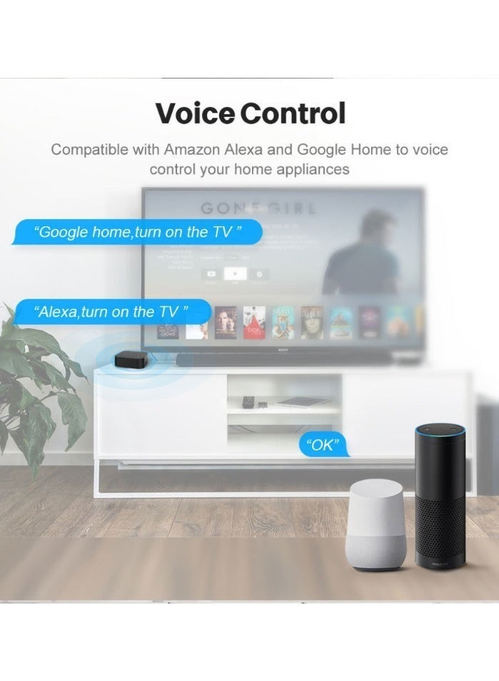 Tuya Smart Zigbee Remote Control – Smart Home Automation for Air Conditioners, Fans, TVs & More | Works with Alexa & Google Home | Universal Mini IR Remote | IPhone | Android - Image 4
