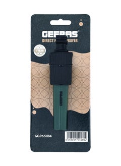 GEEPAS بخاخ تدفق مباشر، فوهة خرطوم الضغط العالي، GGP65084، وظيفة قابلة للتعديل، تناسب الخراطيم القياسية، بخاخ الحديقة، فوهة الرش، فوهة غسالة الطاقة  - Image 1