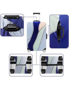 KASTWAVE Luggage Cover, Washable Suitcase Cover, Anti-scratch Suitcase Protector Fits 18-32 Inch Luggage (M)  - Image 3
