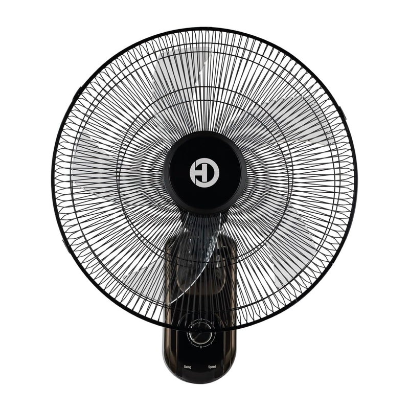 HOHO Wall Fan Hw1801 58 * 19 * 56 cm - 8 kilograms Black - Image 1