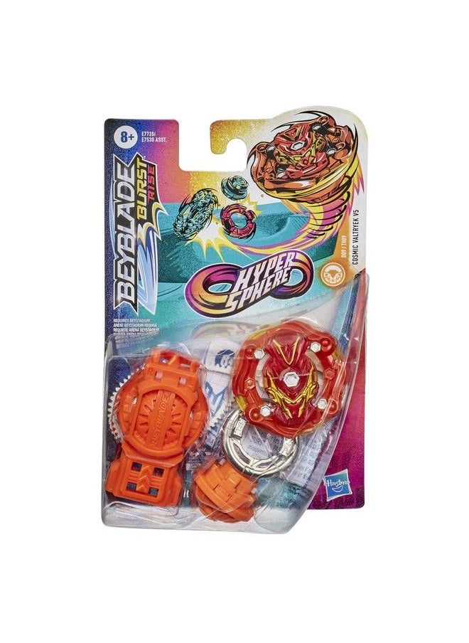 BeyBlade - Burst Rise Hypersphere Cosmic Valtryek V5 Starter Pack Stamina Type Battling Game Top And Launcher Toys Ages 8 And Up - Image 1