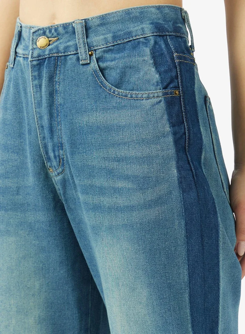 Ginger  Mid Rise Straight Fit Jeans for Women | Best Price UAE