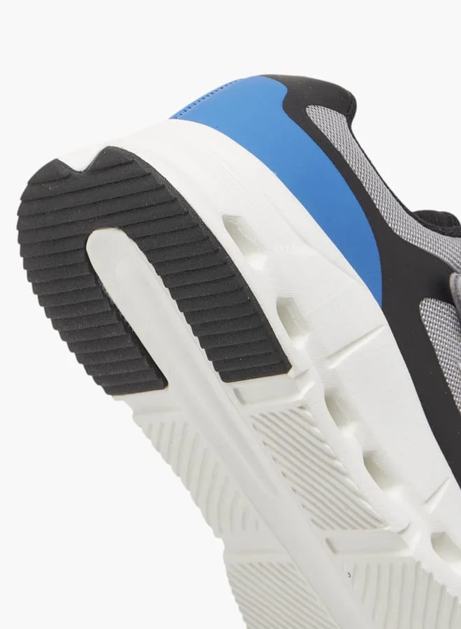 Oaklan by Shoexpress Boys Panelled Sneakers with Hook and Loop Closure