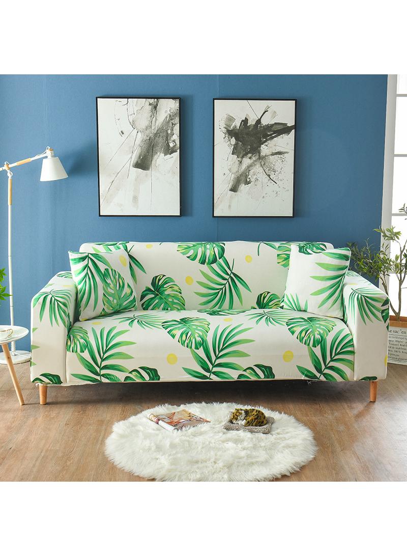 Elastic sofa cover, fully covered sofa cover suitable for three person sofas 185-230cm