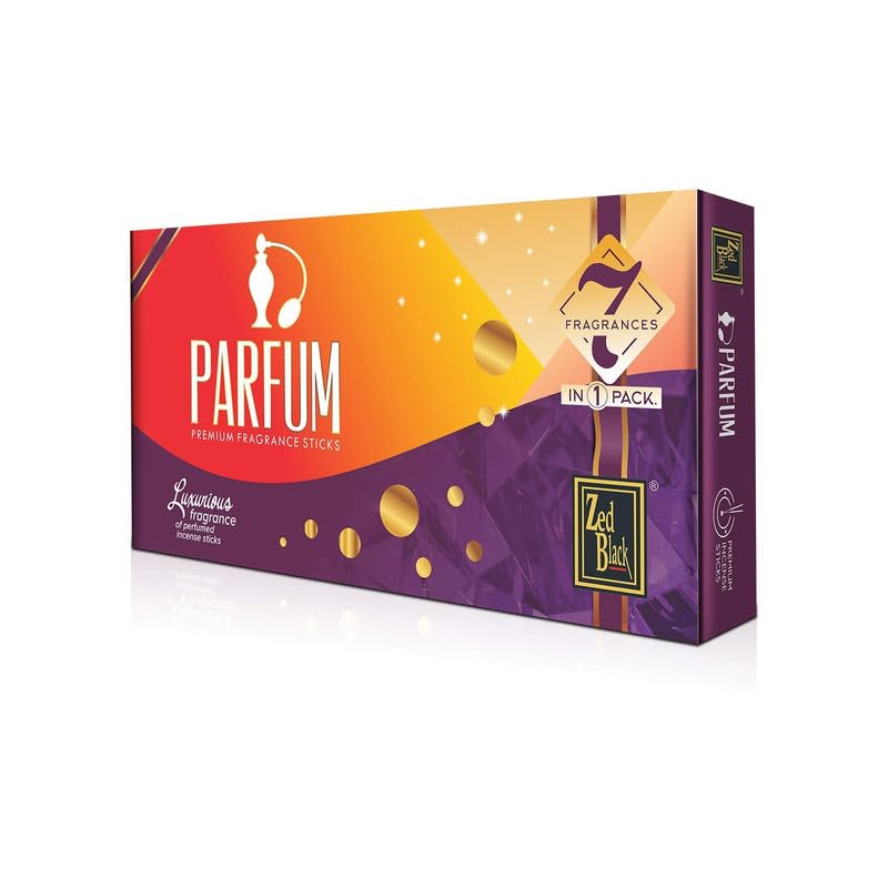 Zed Black Parfum Premium Fragrance Giftbox of Incense Sticks Pack of 2 Fragrance Incense Sticks for Positivity Freshness Luxurious Fragrance of Perfumed Incense Sticks - Image 2
